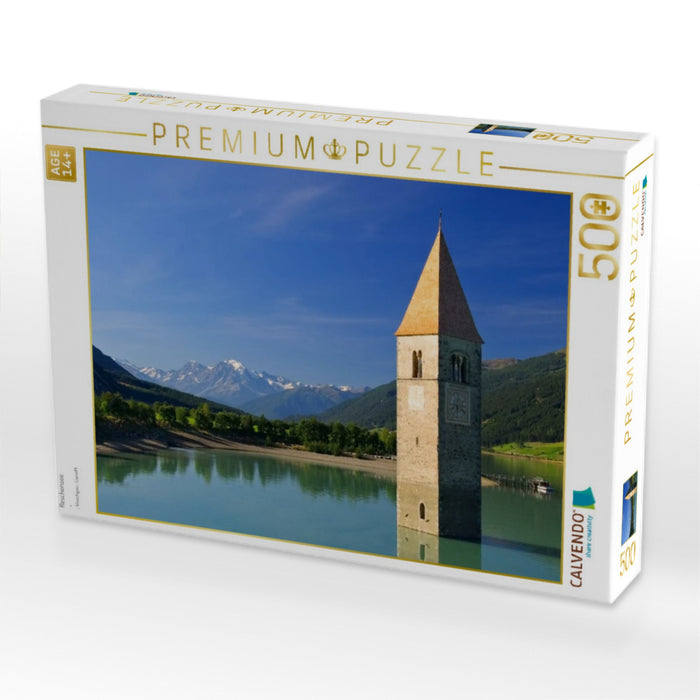 Reschensee - CALVENDO Foto-Puzzle'