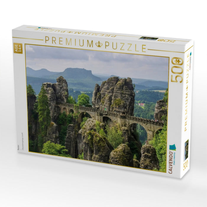 Bastei - CALVENDO Foto-Puzzle'