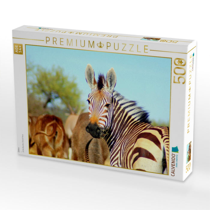 Zebra - CALVENDO Foto-Puzzle'