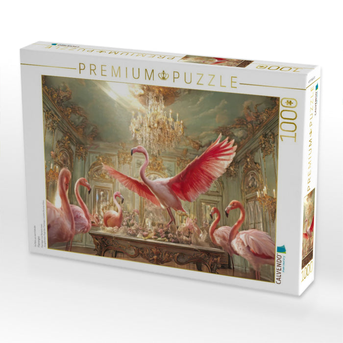 Flamingos - CALVENDO Foto-Puzzle'
