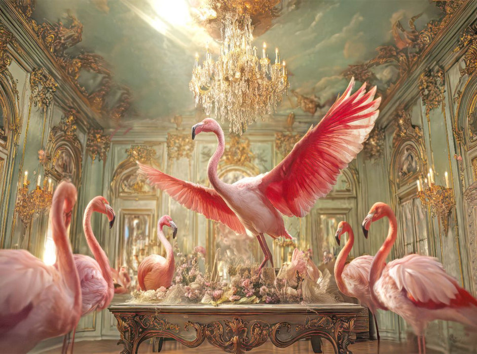 Flamingos - CALVENDO Foto-Puzzle'