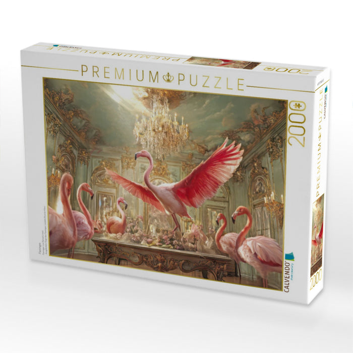 Flamingos - CALVENDO Foto-Puzzle'