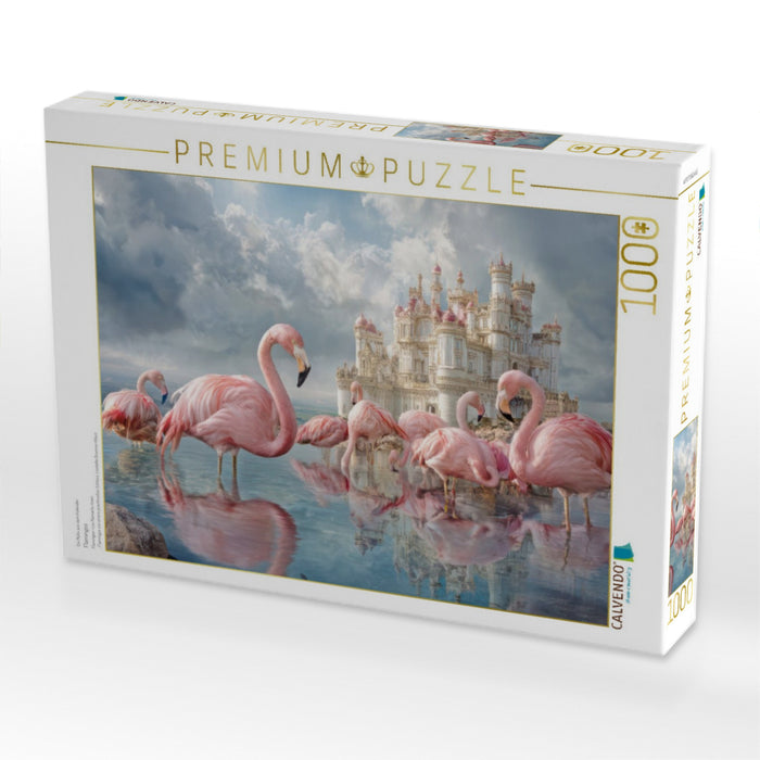Flamingos - CALVENDO Foto-Puzzle'