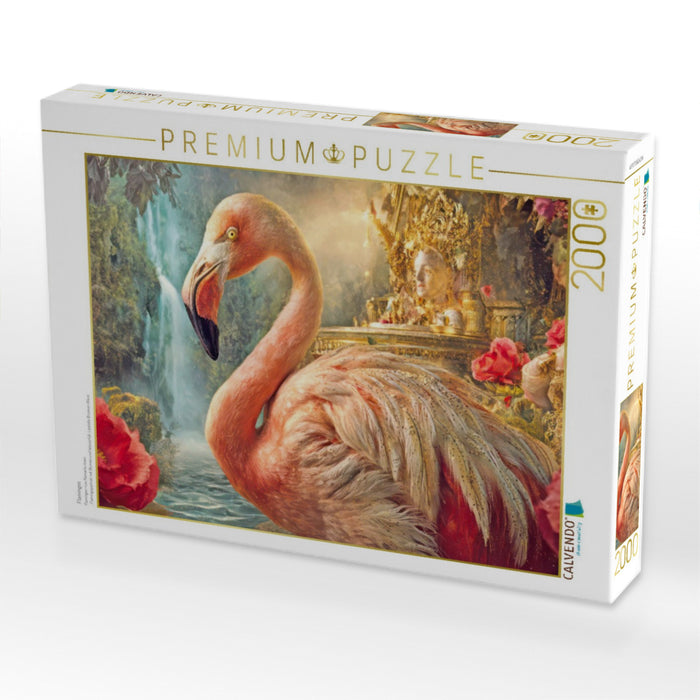 Flamingos - CALVENDO Foto-Puzzle'
