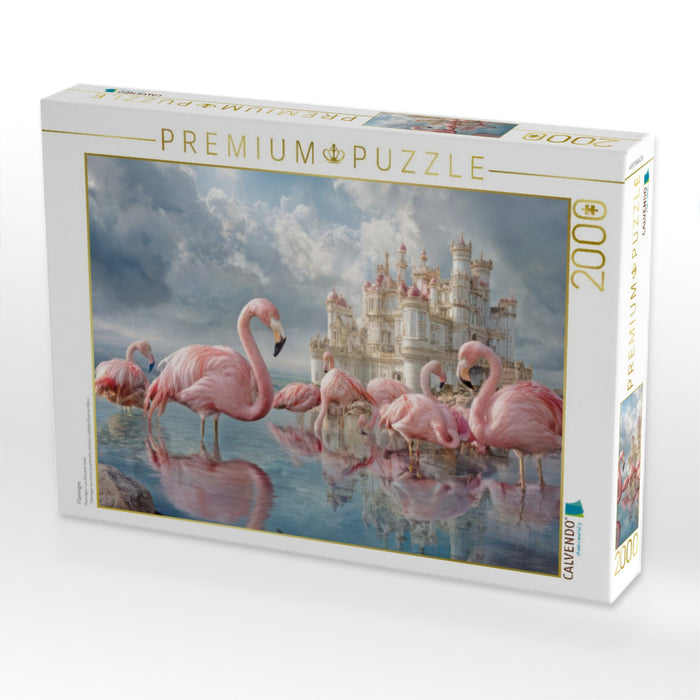 Flamingos - CALVENDO Foto-Puzzle'
