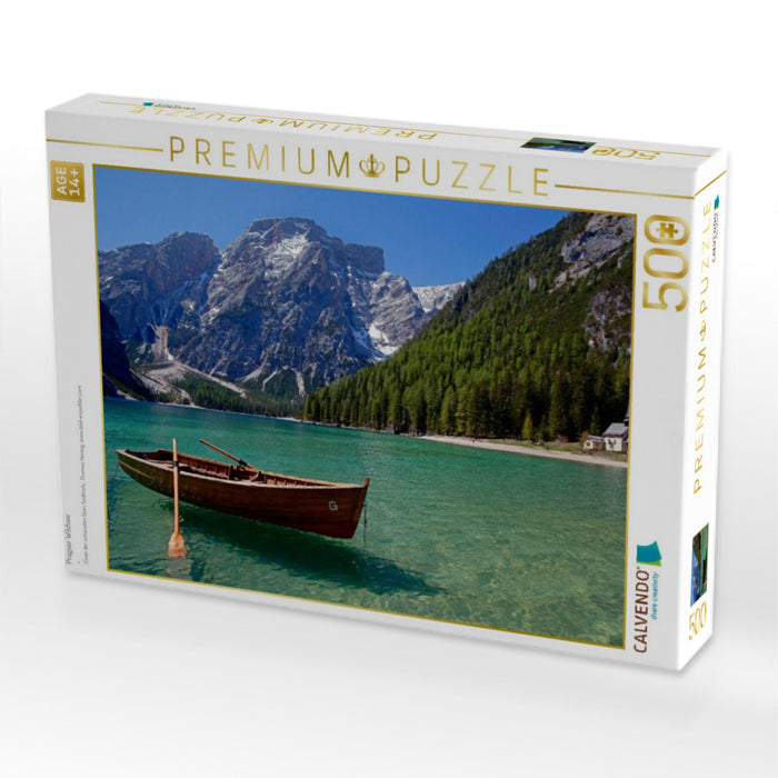 Pragser Wildsee - CALVENDO Foto-Puzzle'