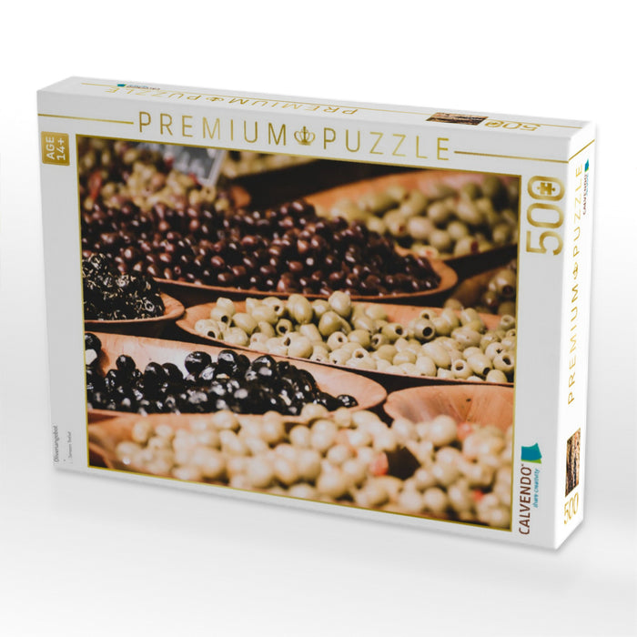 Olivenangebot - CALVENDO Foto-Puzzle'