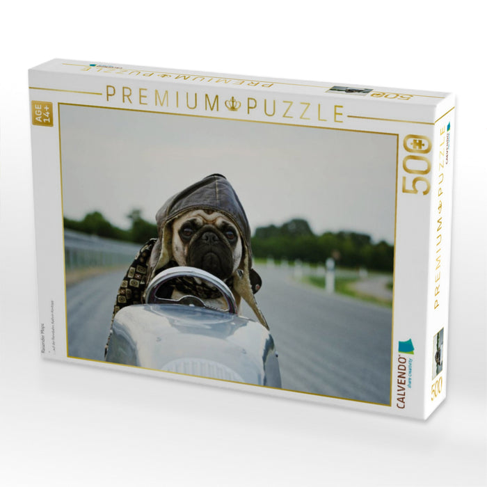 Rasender Mops - CALVENDO Foto-Puzzle'