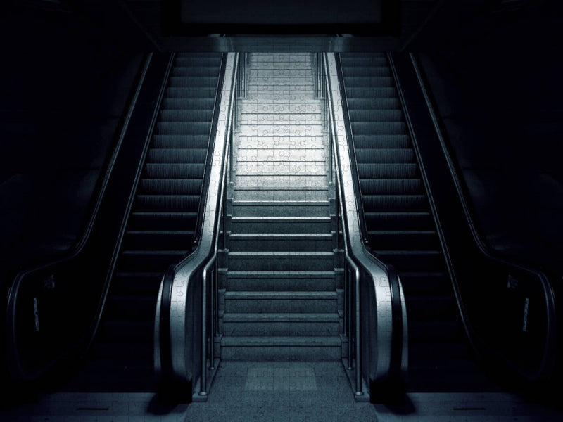 Rolltreppe - CALVENDO Foto-Puzzle'