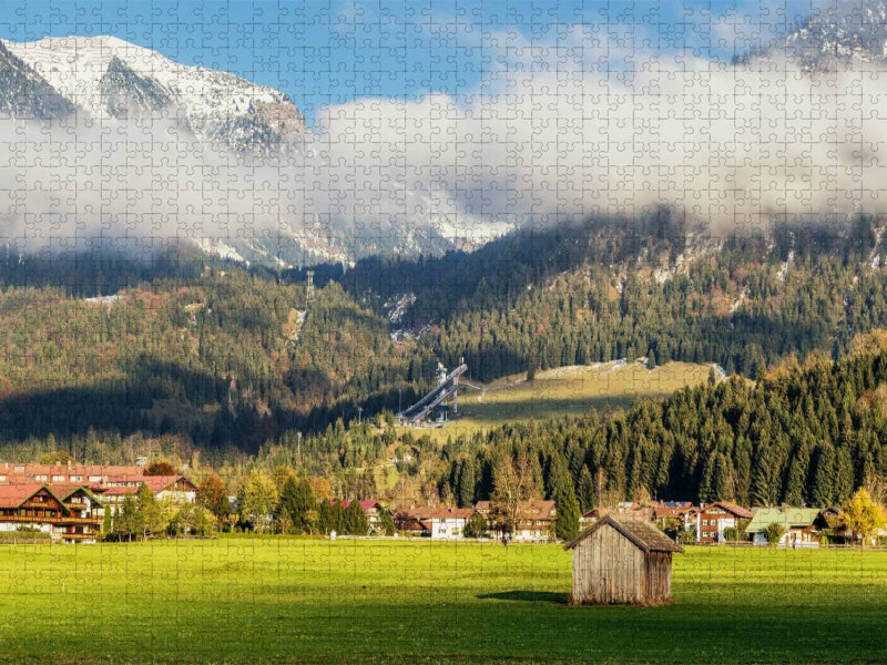 Oberstdorf - CALVENDO Foto-Puzzle'