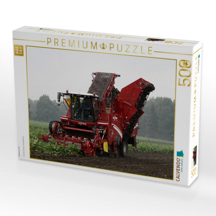 Rübenernte - CALVENDO Foto-Puzzle'