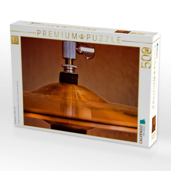 Schlagzeug - einfach cool - CALVENDO Foto-Puzzle'