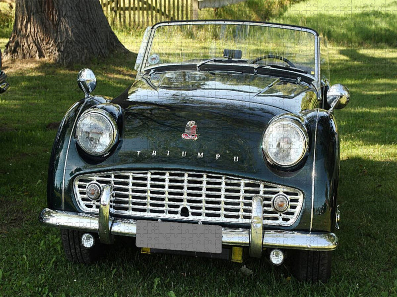 "Oben ohne" Oldtimer - CALVENDO Foto-Puzzle'