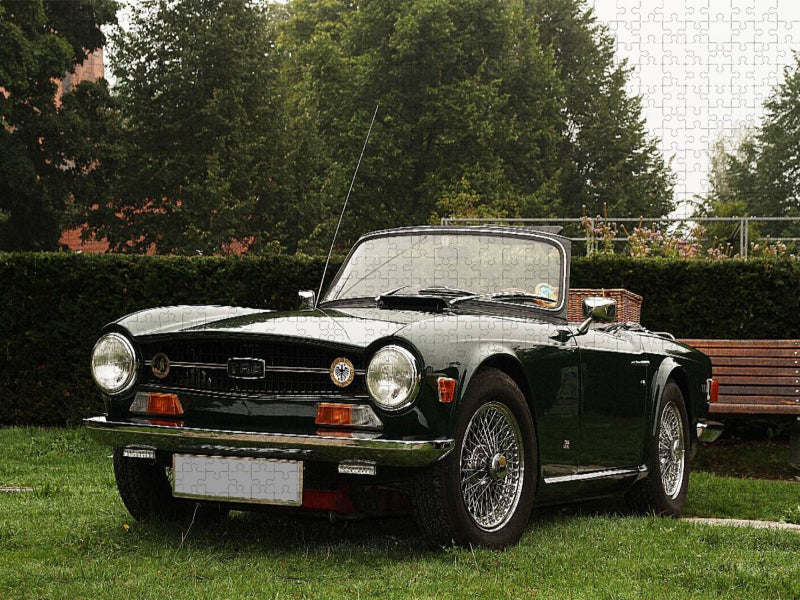 "Oben ohne" Oldtimer - CALVENDO Foto-Puzzle'