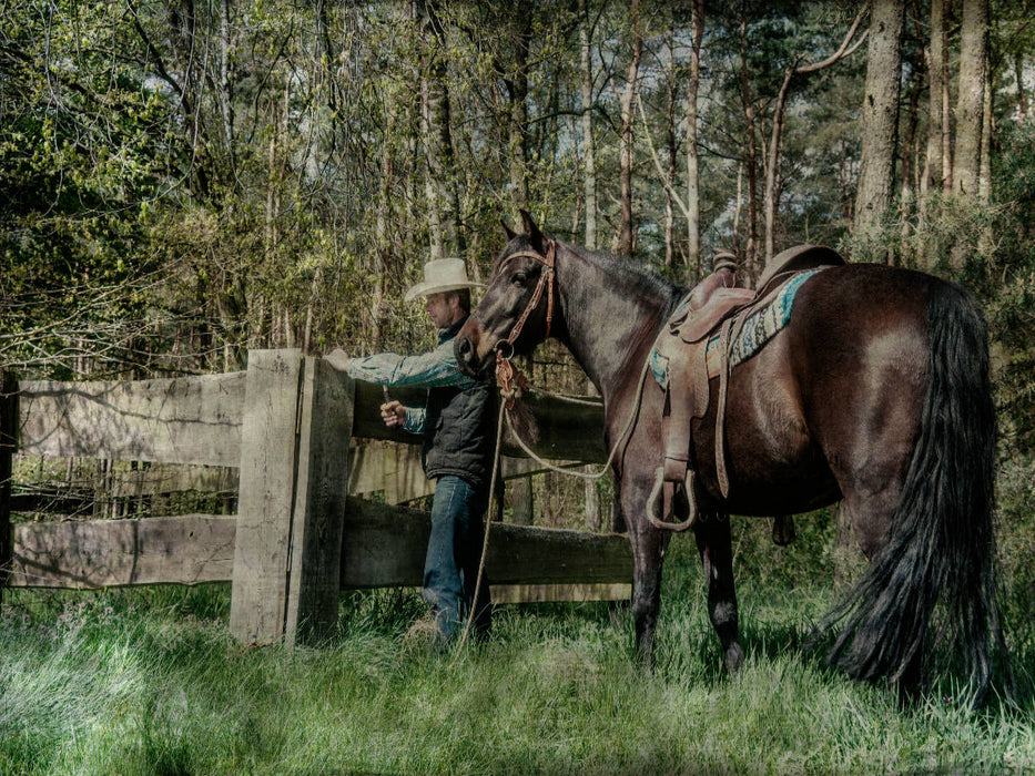 Weiden und Zäune kontrollieren - CALVENDO Foto-Puzzle'