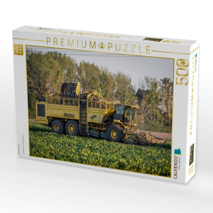 Rübenernte - CALVENDO Foto-Puzzle'