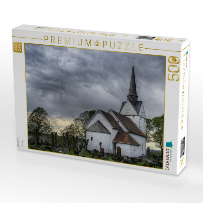 Råde Kirche - CALVENDO Foto-Puzzle'