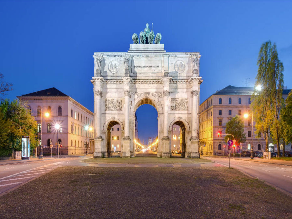 Siegestor in München - CALVENDO Foto-Puzzle'