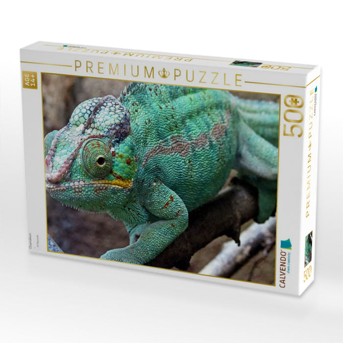 Chamäleon - CALVENDO Foto-Puzzle'