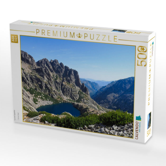 Lac de Capitellu - CALVENDO Foto-Puzzle'