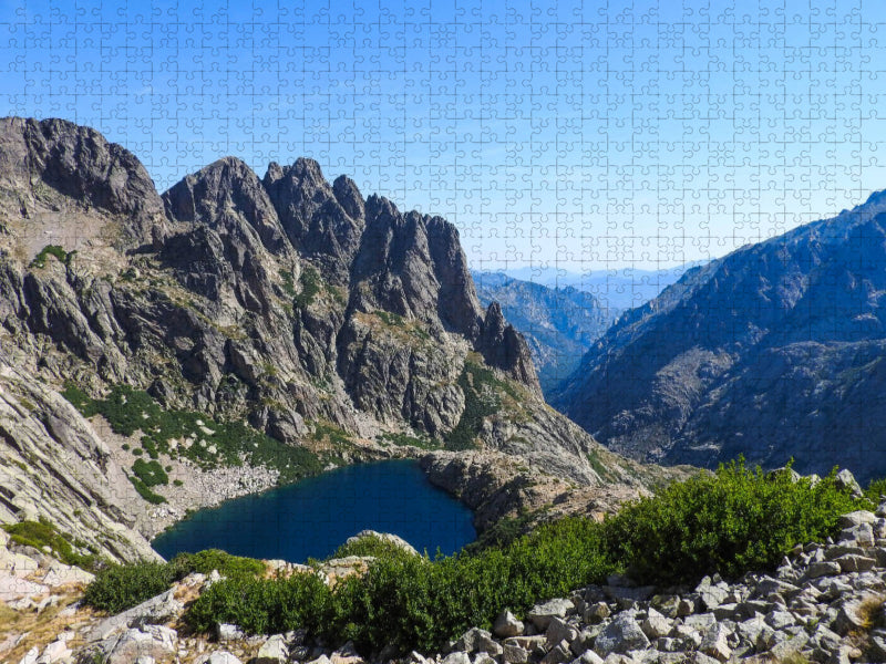 Lac de Capitellu - CALVENDO Foto-Puzzle'
