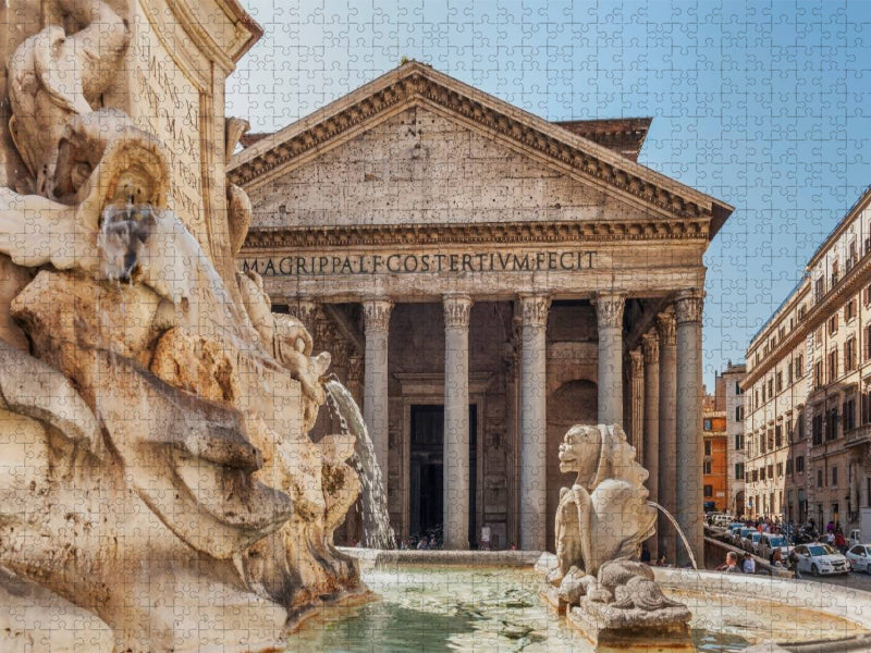 Pantheon Rom - CALVENDO Foto-Puzzle'