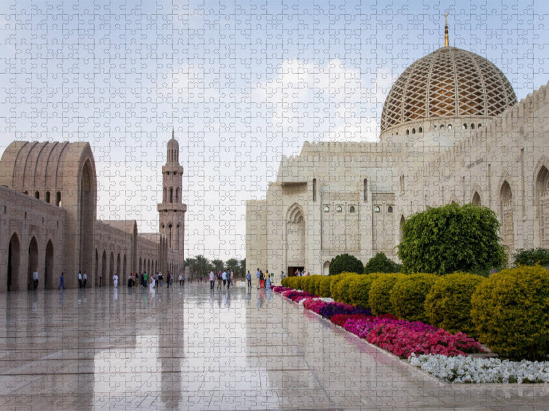 Große Sultan-Qabus-Moschee - CALVENDO Foto-Puzzle'