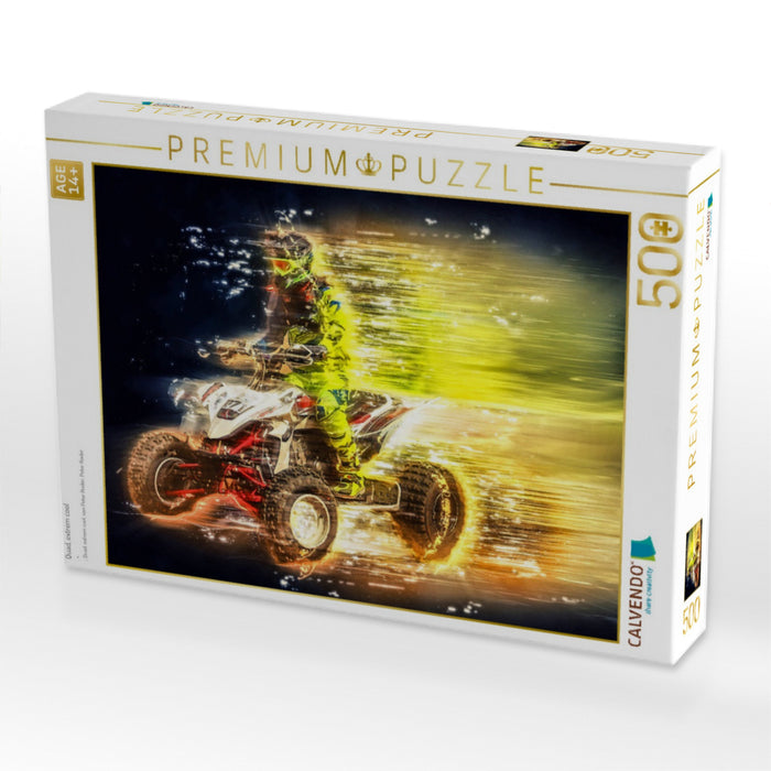 Quad, extrem cool - CALVENDO Foto-Puzzle'