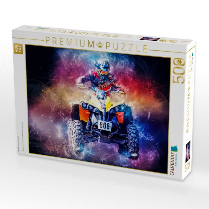 Quad, extrem cool - CALVENDO Foto-Puzzle'