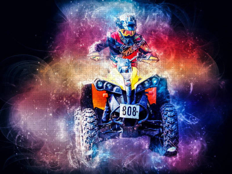 Quad, extrem cool - CALVENDO Foto-Puzzle'