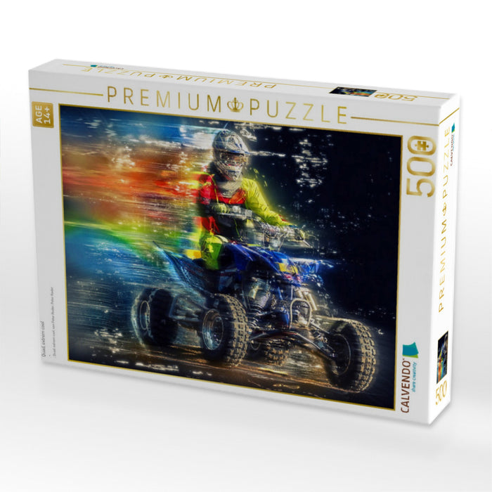 Quad, extrem cool - CALVENDO Foto-Puzzle'
