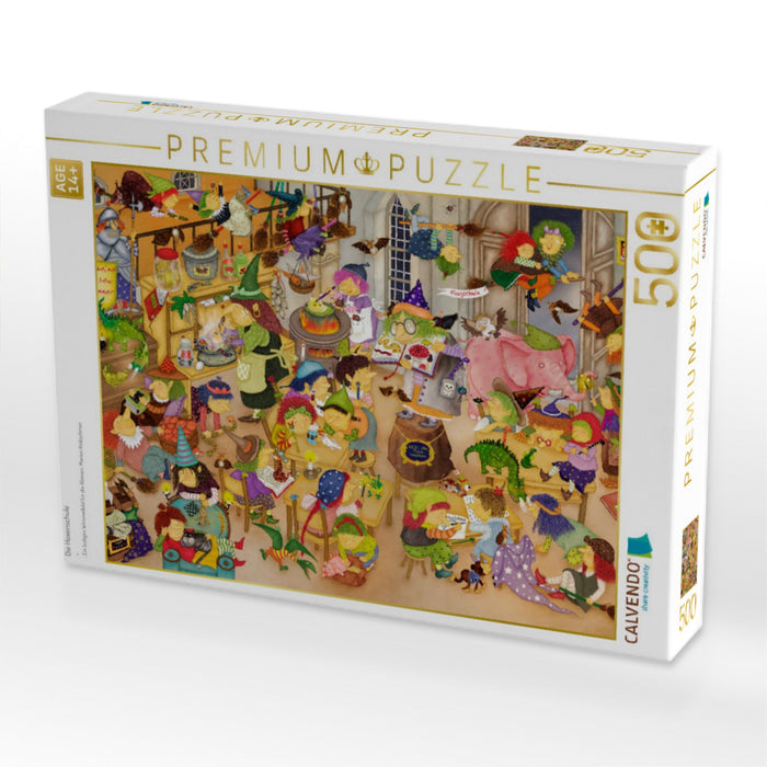 Die Hexenschule - CALVENDO Foto-Puzzle'