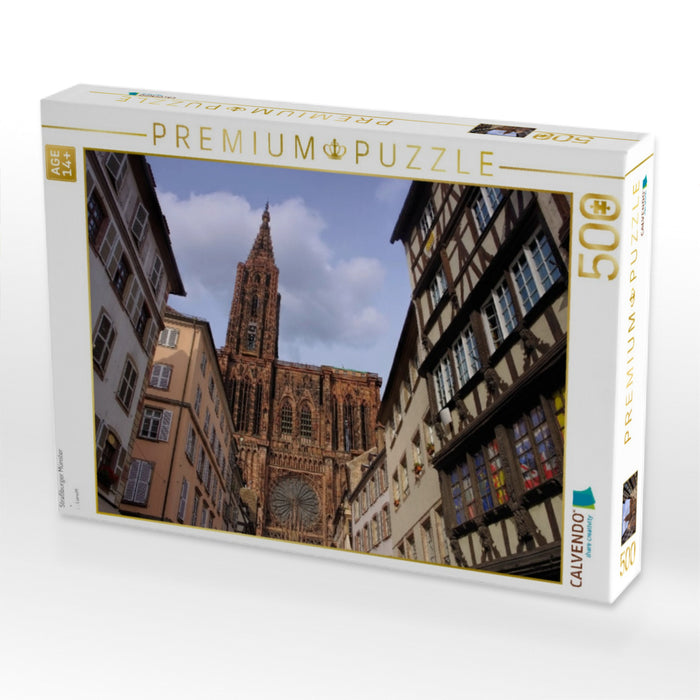 Straßburger Münster - CALVENDO Foto-Puzzle'