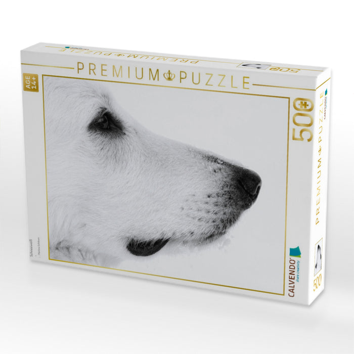 Schneeweiß - CALVENDO Foto-Puzzle'