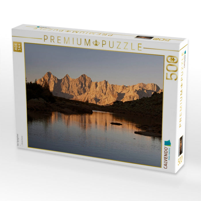 Der Spiegelsee - CALVENDO Foto-Puzzle'