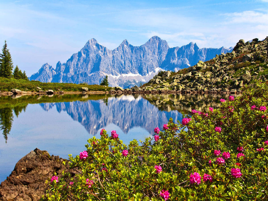 Der Spiegelsee - CALVENDO Foto-Puzzle'