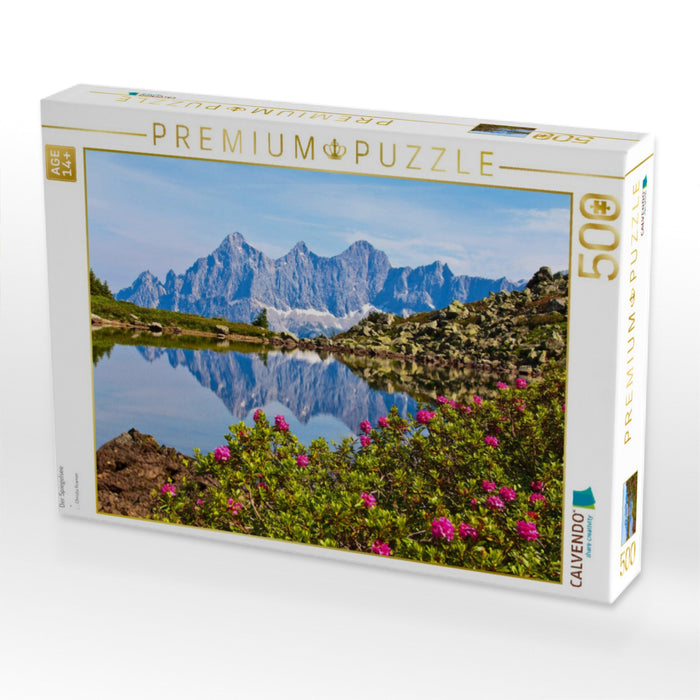 Der Spiegelsee - CALVENDO Foto-Puzzle'