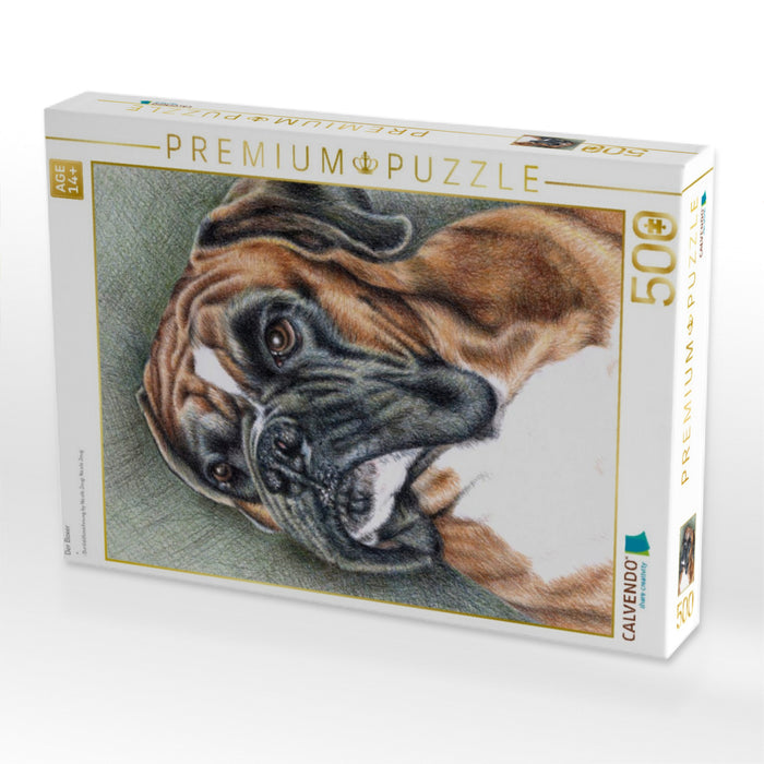 Der Boxer - CALVENDO Foto-Puzzle'