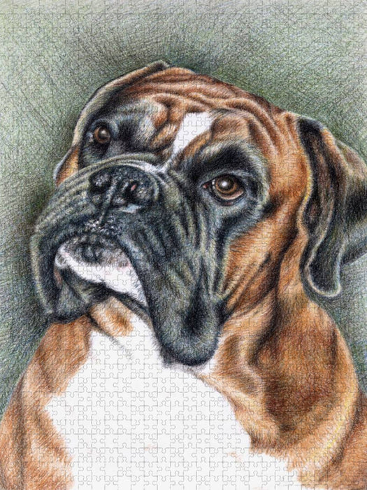 Der Boxer - CALVENDO Foto-Puzzle'