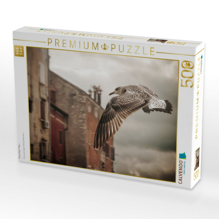 Flieg Vogel, flieg..... - CALVENDO Foto-Puzzle'