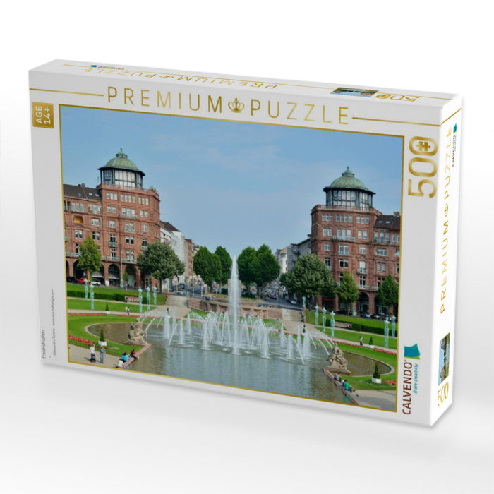Friedrichsplatz - CALVENDO Foto-Puzzle'