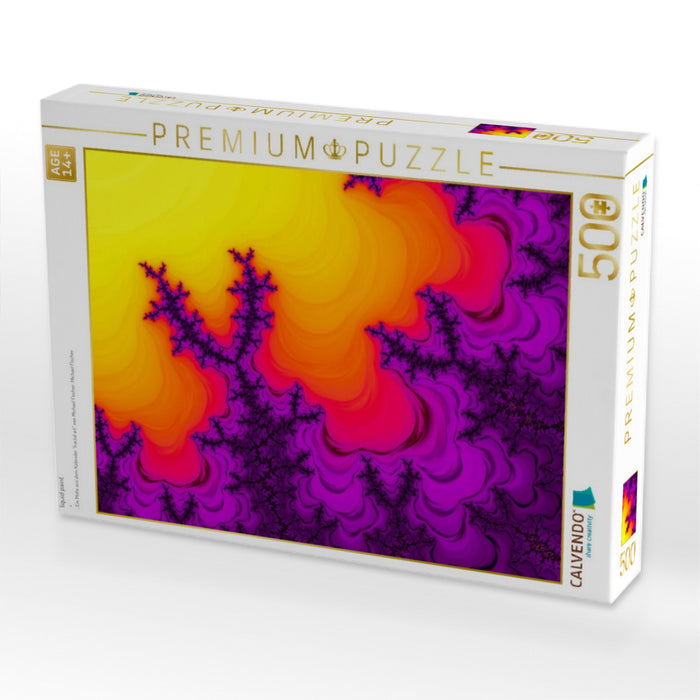 liquid paint - CALVENDO Foto-Puzzle'