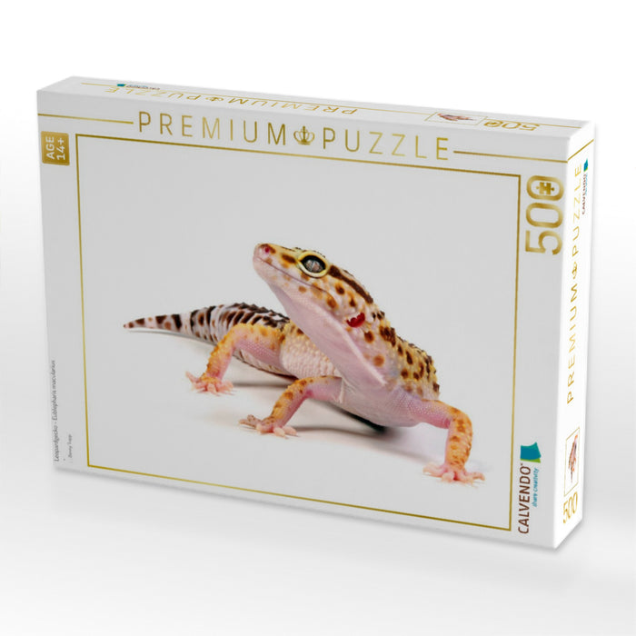 Leopardgecko - Eublepharis macularius - CALVENDO Foto-Puzzle'