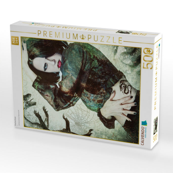 Drachenhexe - CALVENDO Foto-Puzzle'