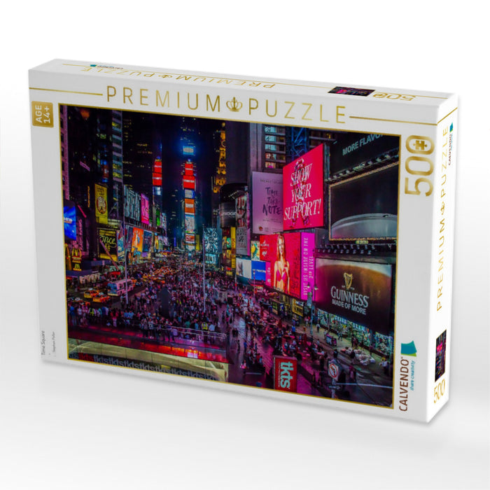 Time Square - CALVENDO Foto-Puzzle'