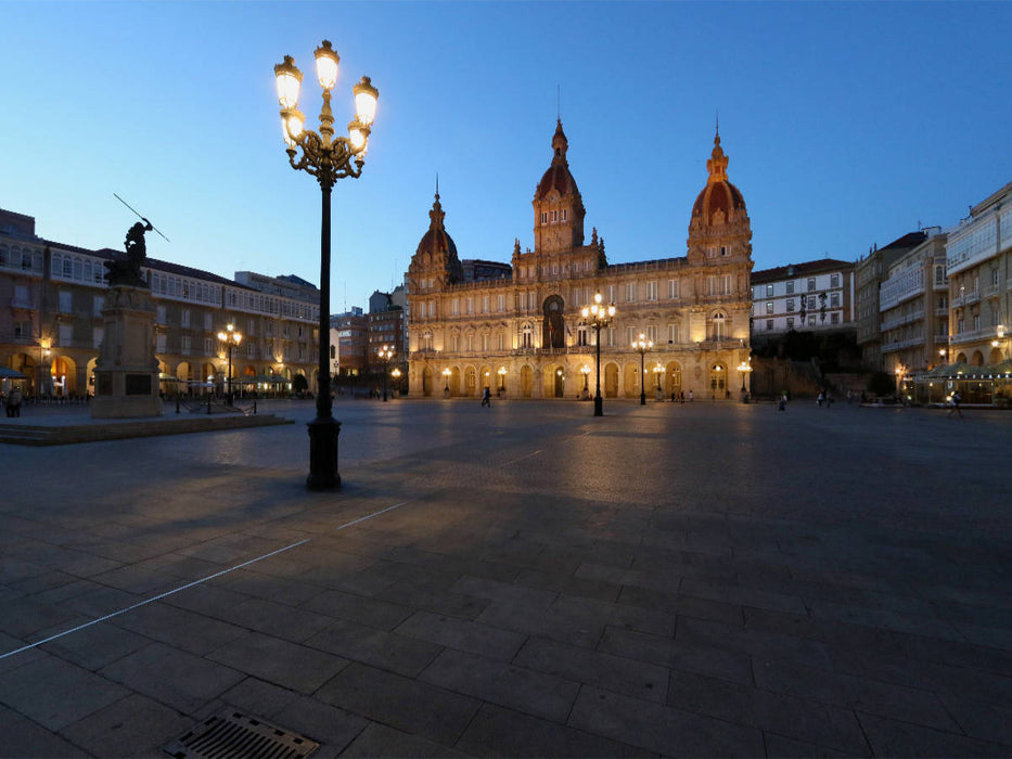 A Coruña - CALVENDO Foto-Puzzle'
