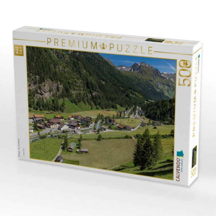 Pitztal - St. Leonhard - CALVENDO Foto-Puzzle'