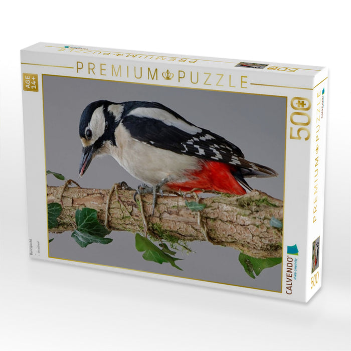 Buntspecht - CALVENDO Foto-Puzzle'