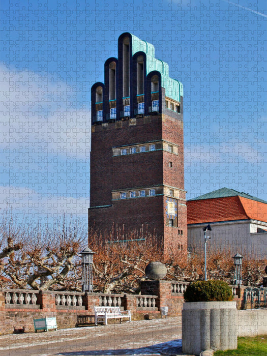 Mathildenhöhe - CALVENDO Foto-Puzzle'