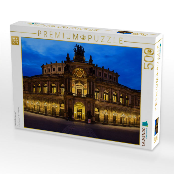 Dresden Semperoper - CALVENDO Foto-Puzzle'